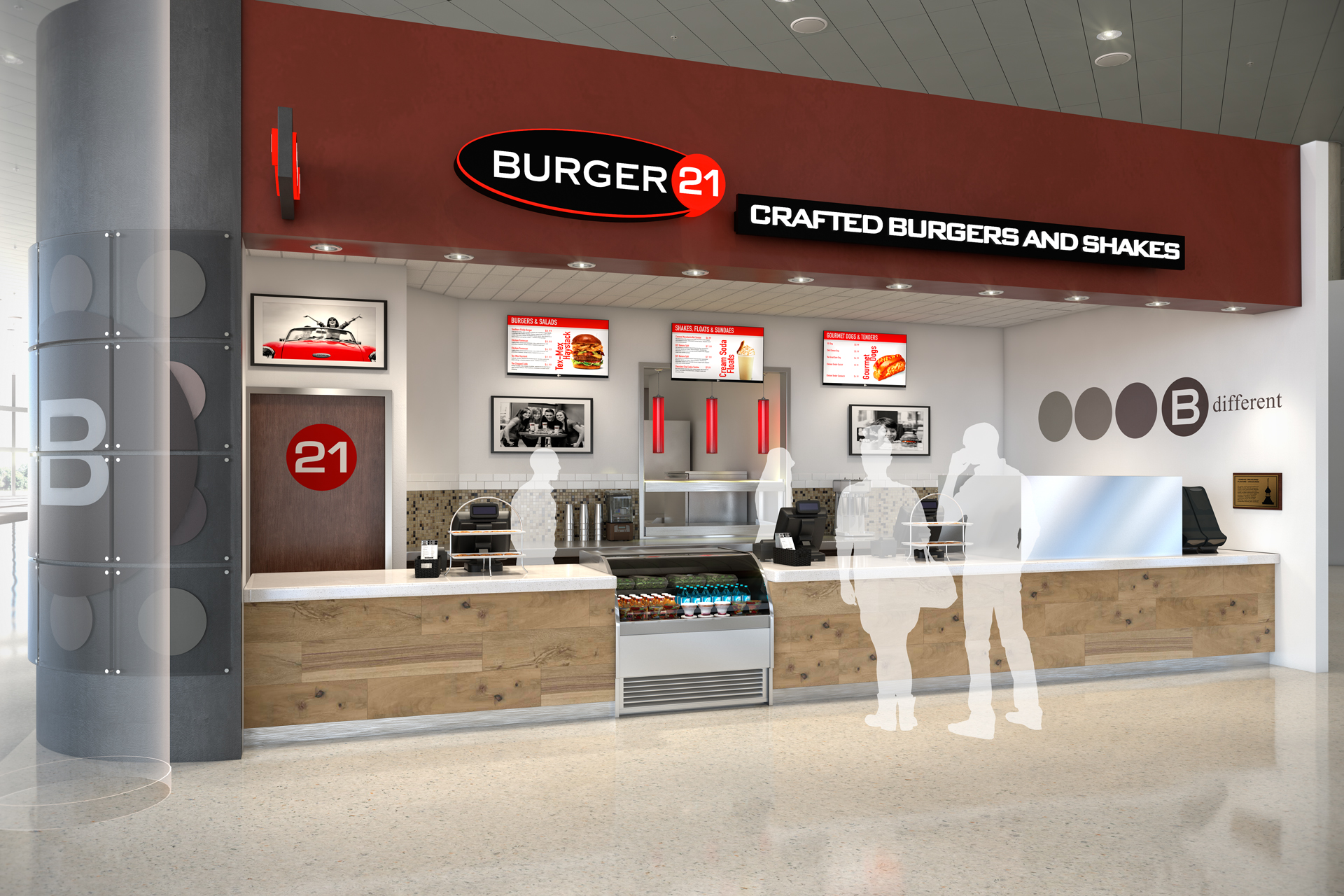 Burger 21 | Terminal C | TPA